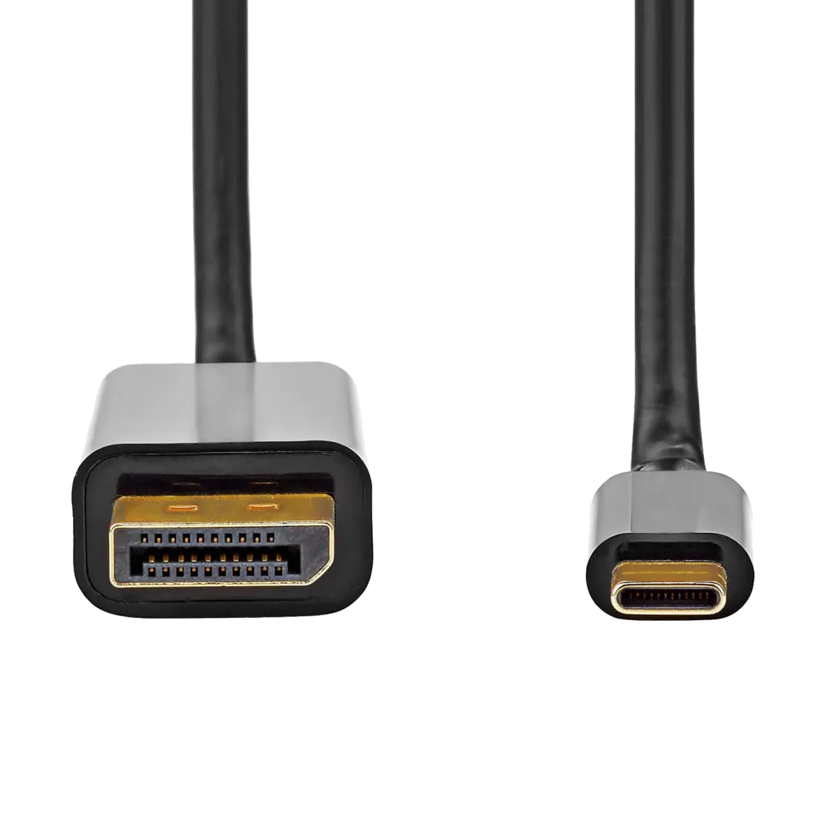 Plexgear USB-C-kabel til Displayport 2 m