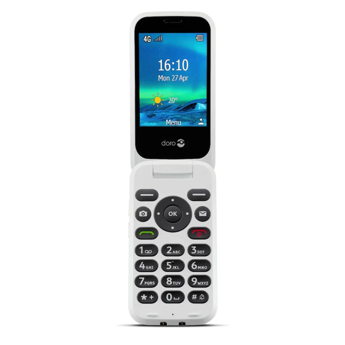 Doro 6881 Mobiltelefon med to skjermer