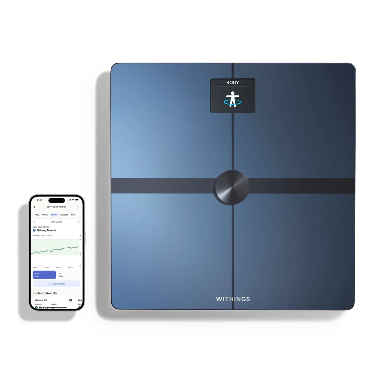 Withings Body Smart Personvekt med wifi Svart