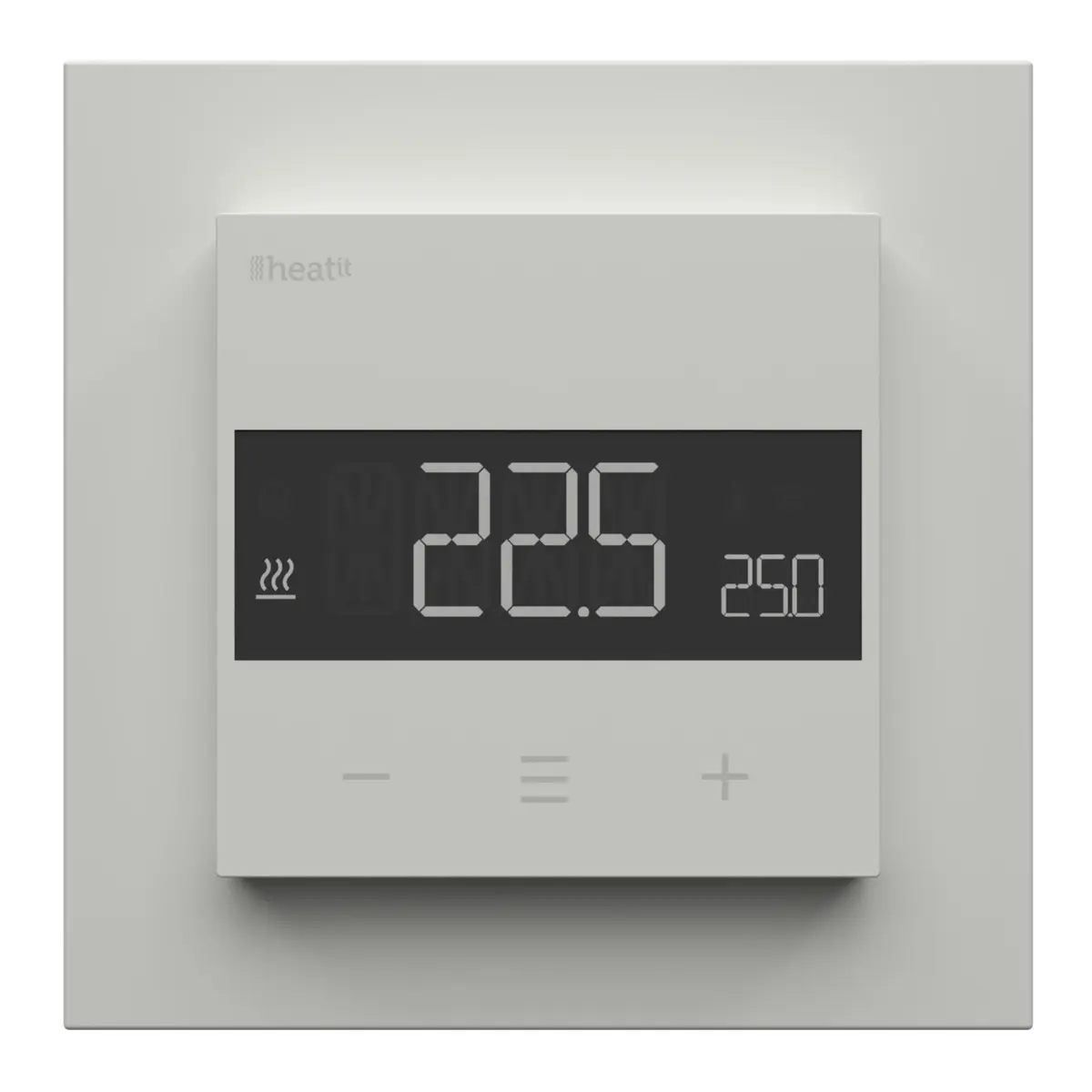 Heatit Z-TRM6 Termostat med Z-wave White