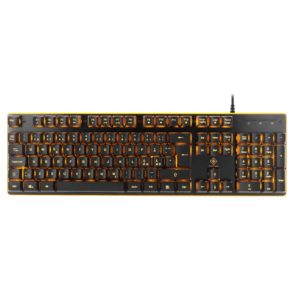 Deltaco DK210 Gamingtastatur