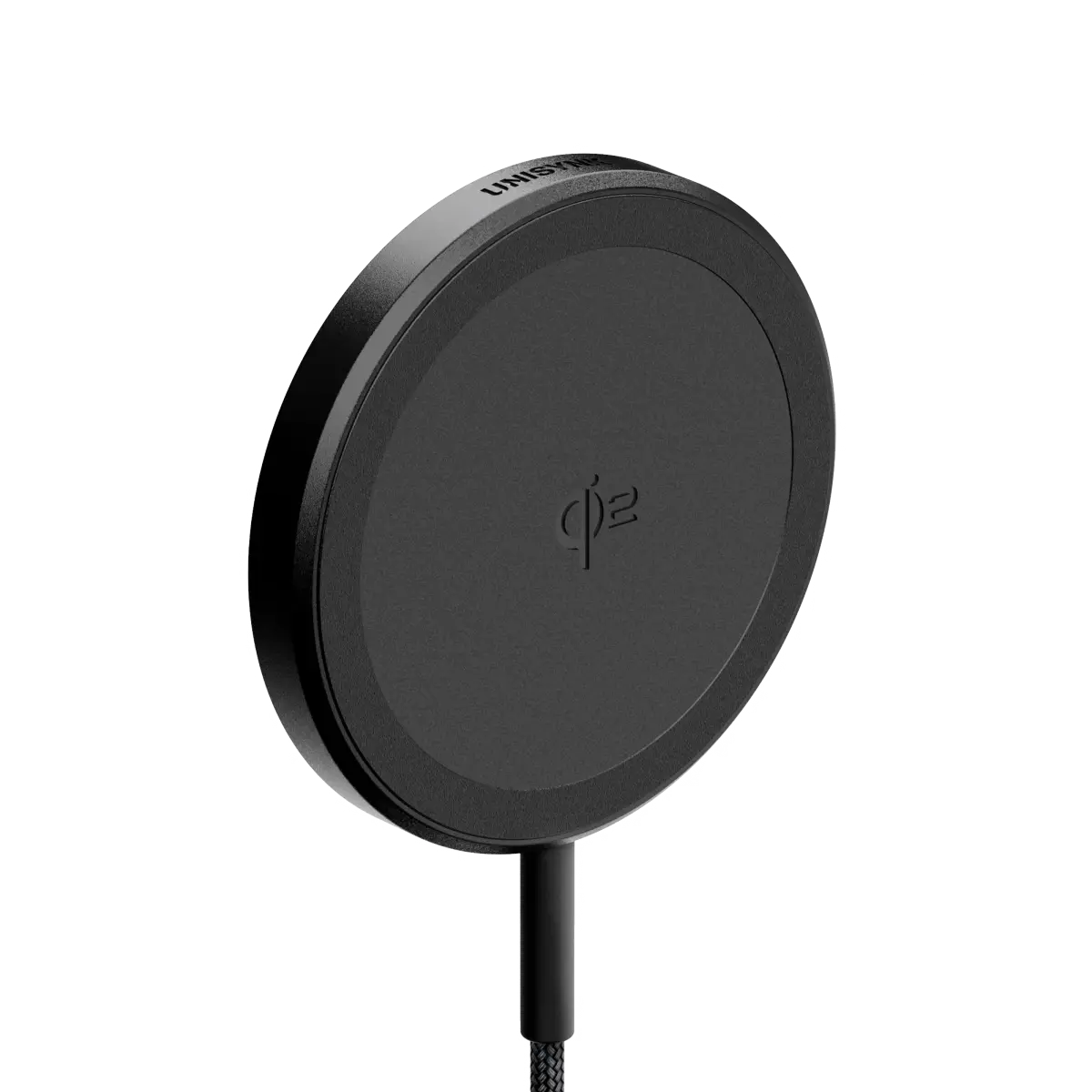 Unisynk Trådløs magnetisk lader med Qi2 15 W Svart