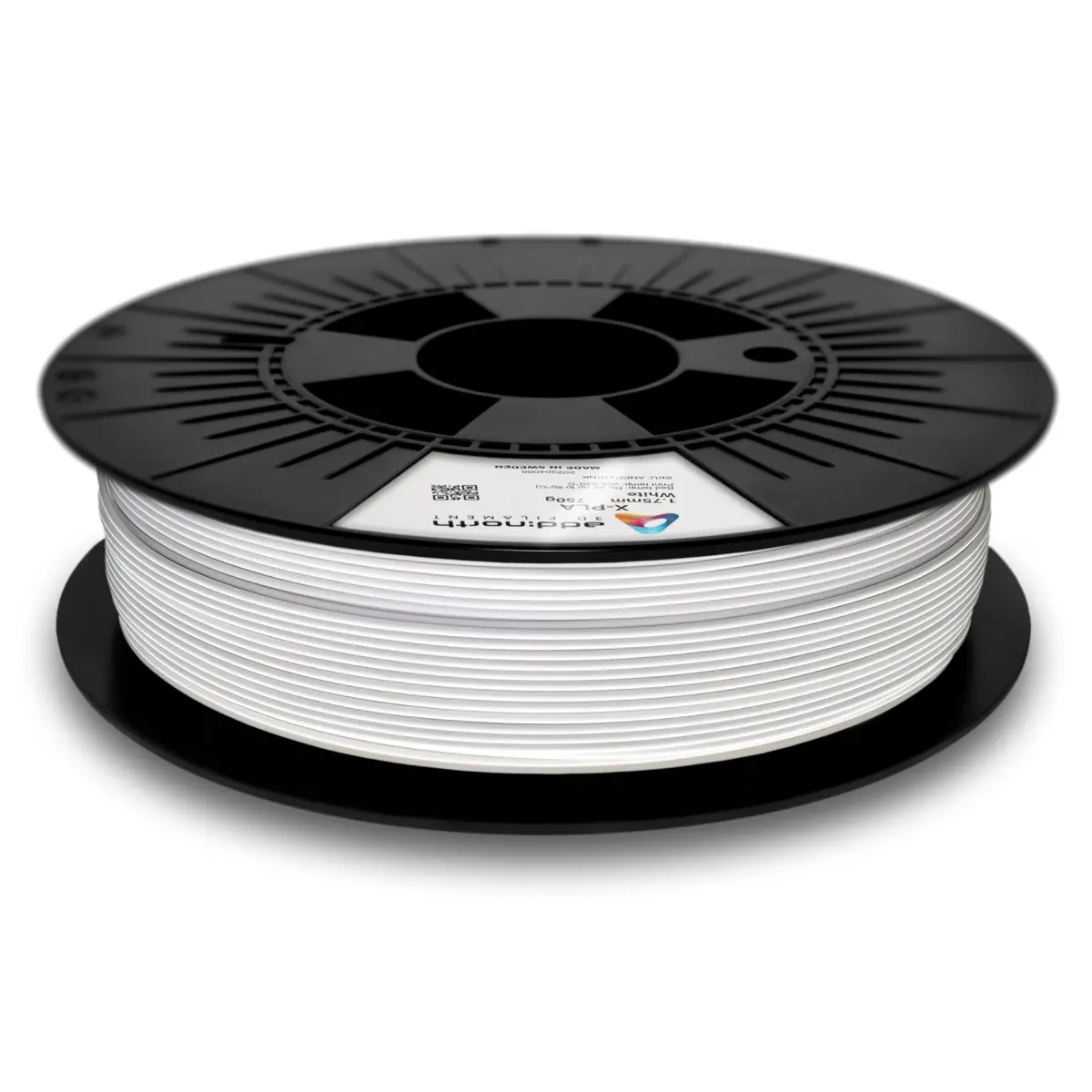 Addnorth X-PLA-filament for 3D-skriver 1,75 mm Hvit
