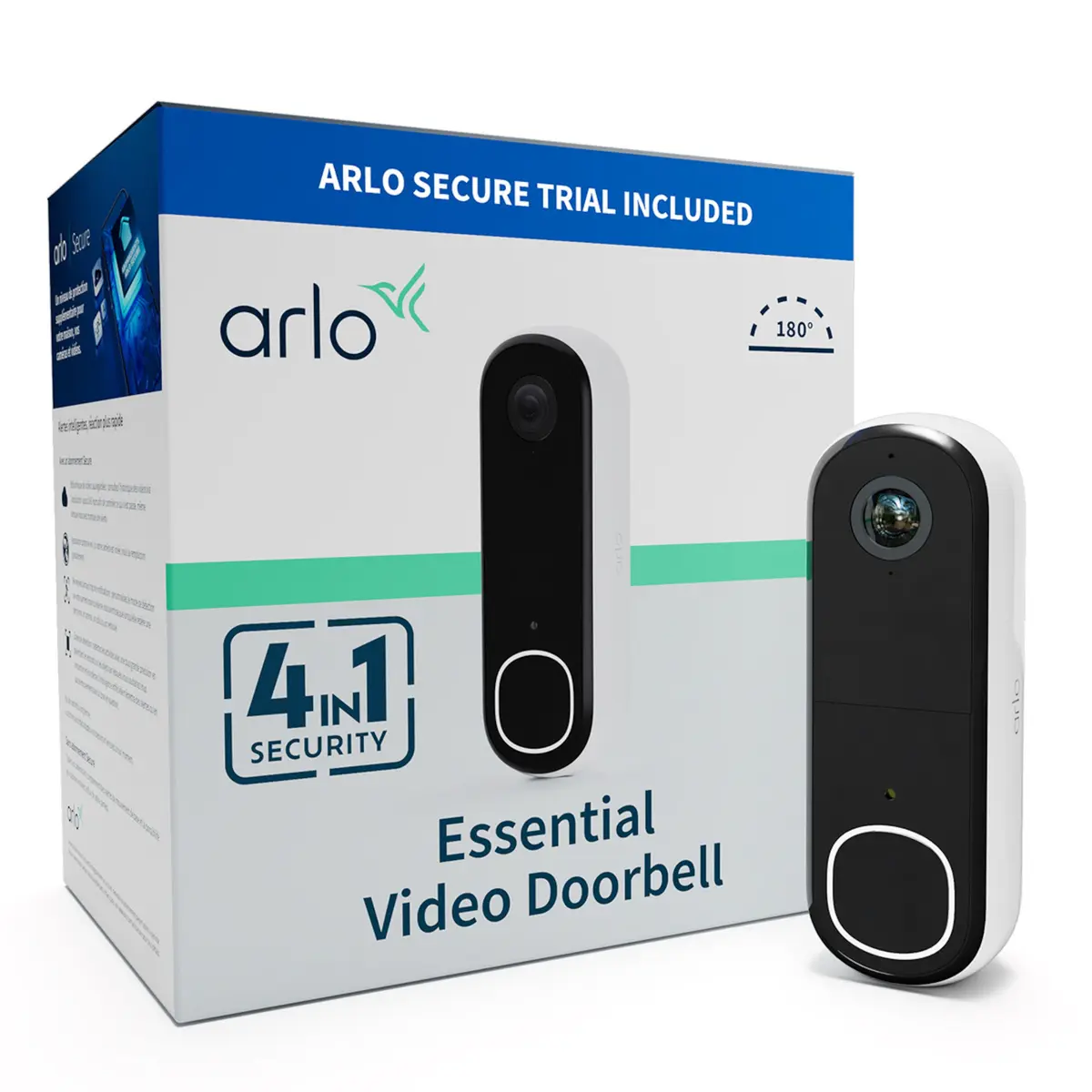 Arlo Essential doorbell 2 Trådløs dørklokke