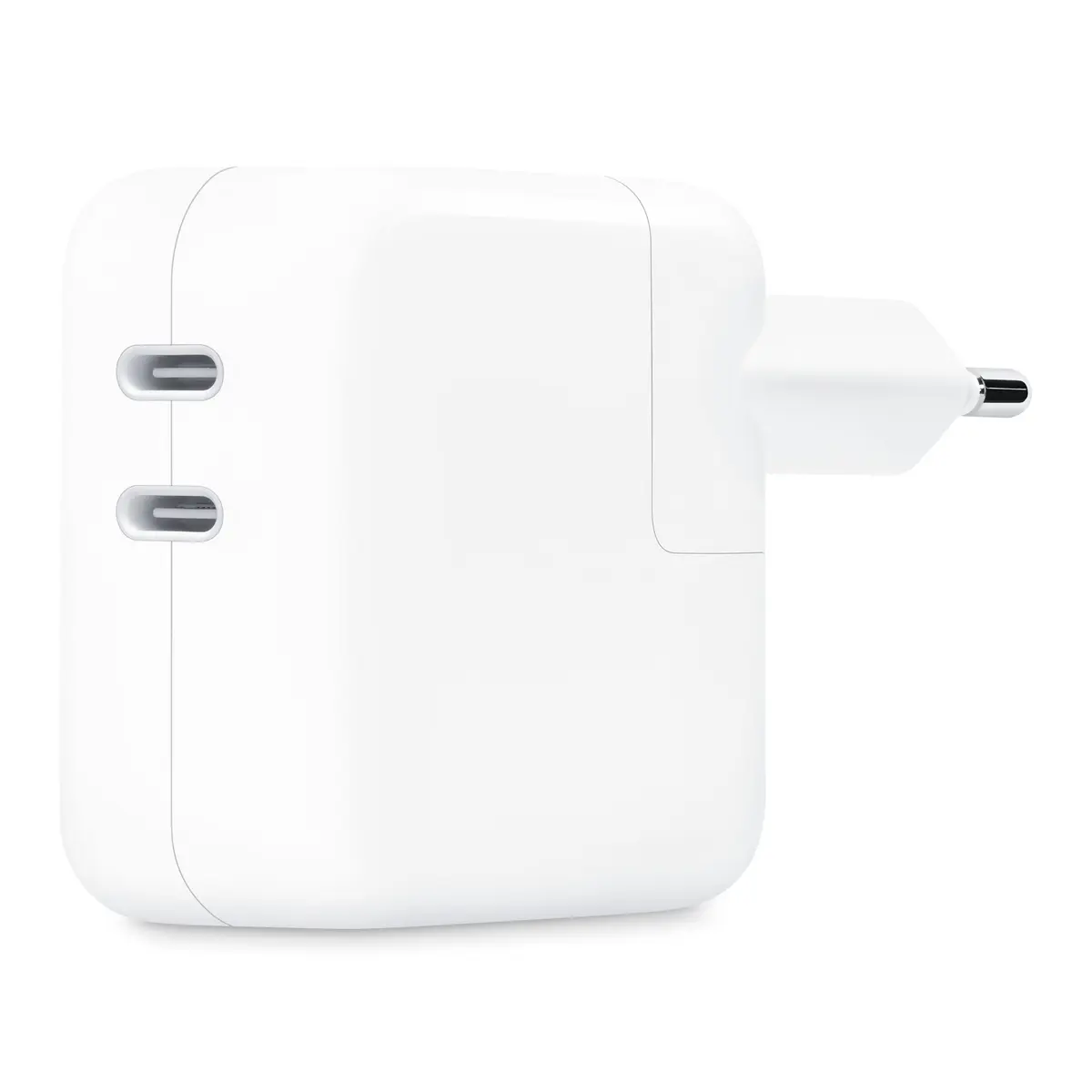 Apple 35 W USB-C-strømadapter med to porter