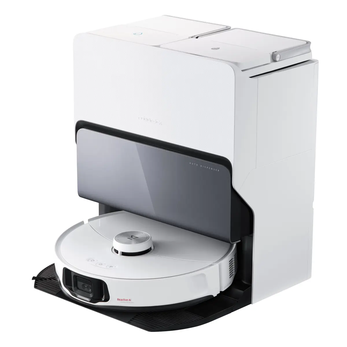 Roborock S8 MaxV Ultra Helautomatisk robotstøvsuger Hvit