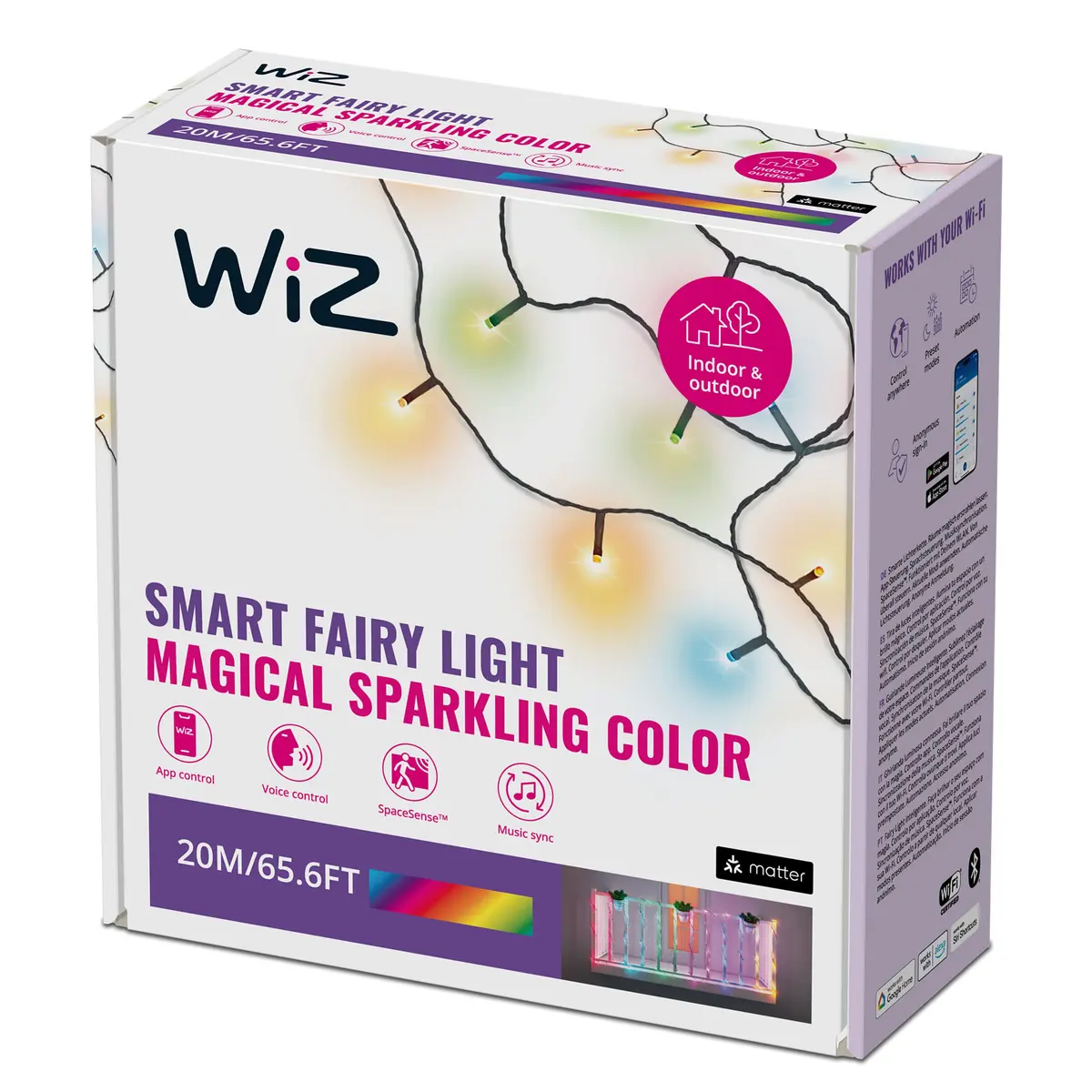 WiZ Smart LED-lyslenke 20 m