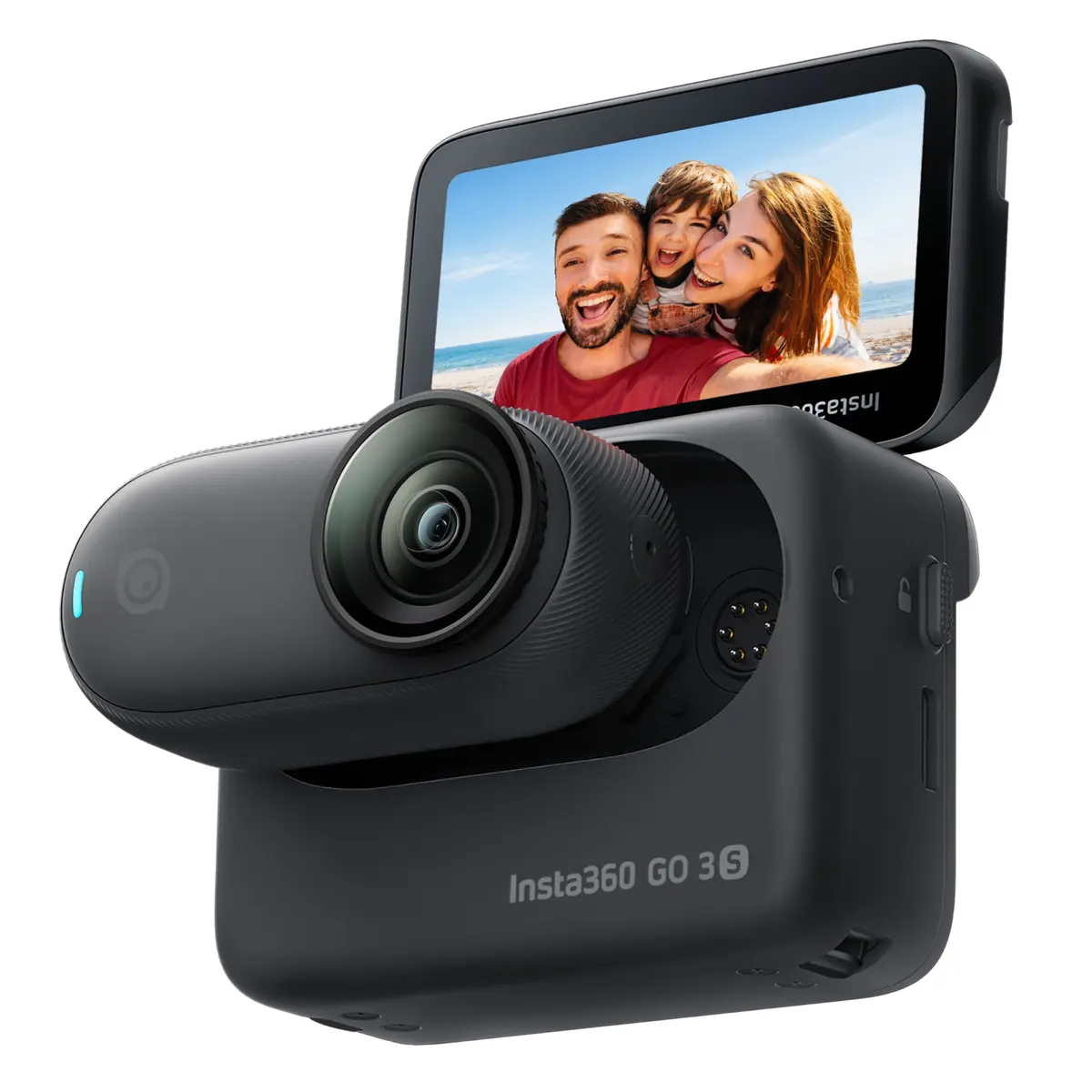 Insta360 Go 3S Actionkamera 64 GB Svart