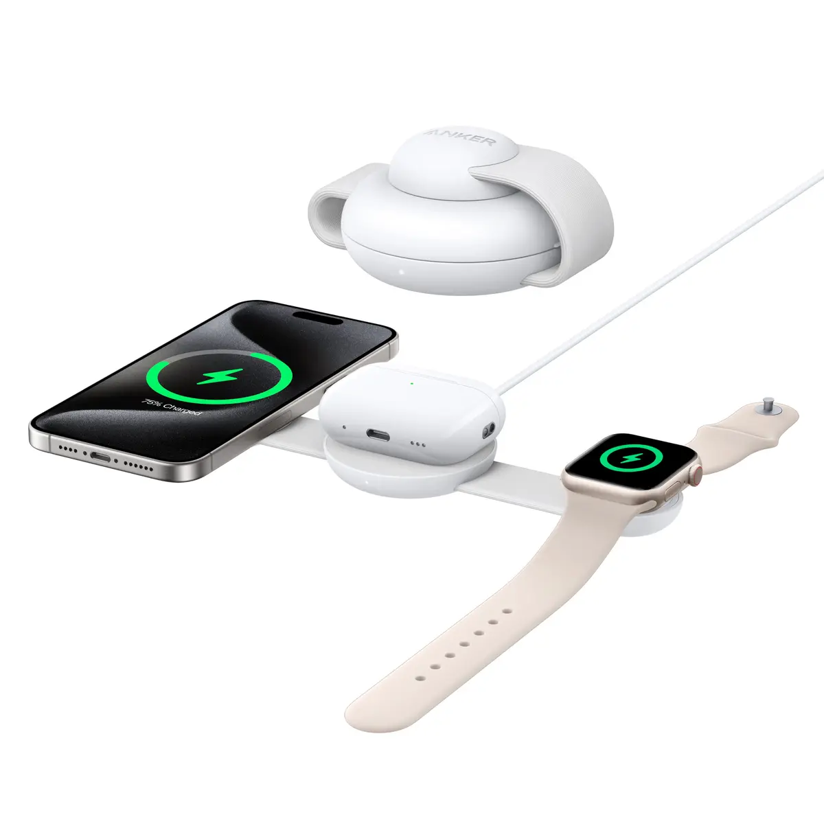 Anker MagGo Wireless Charging 3-in-1