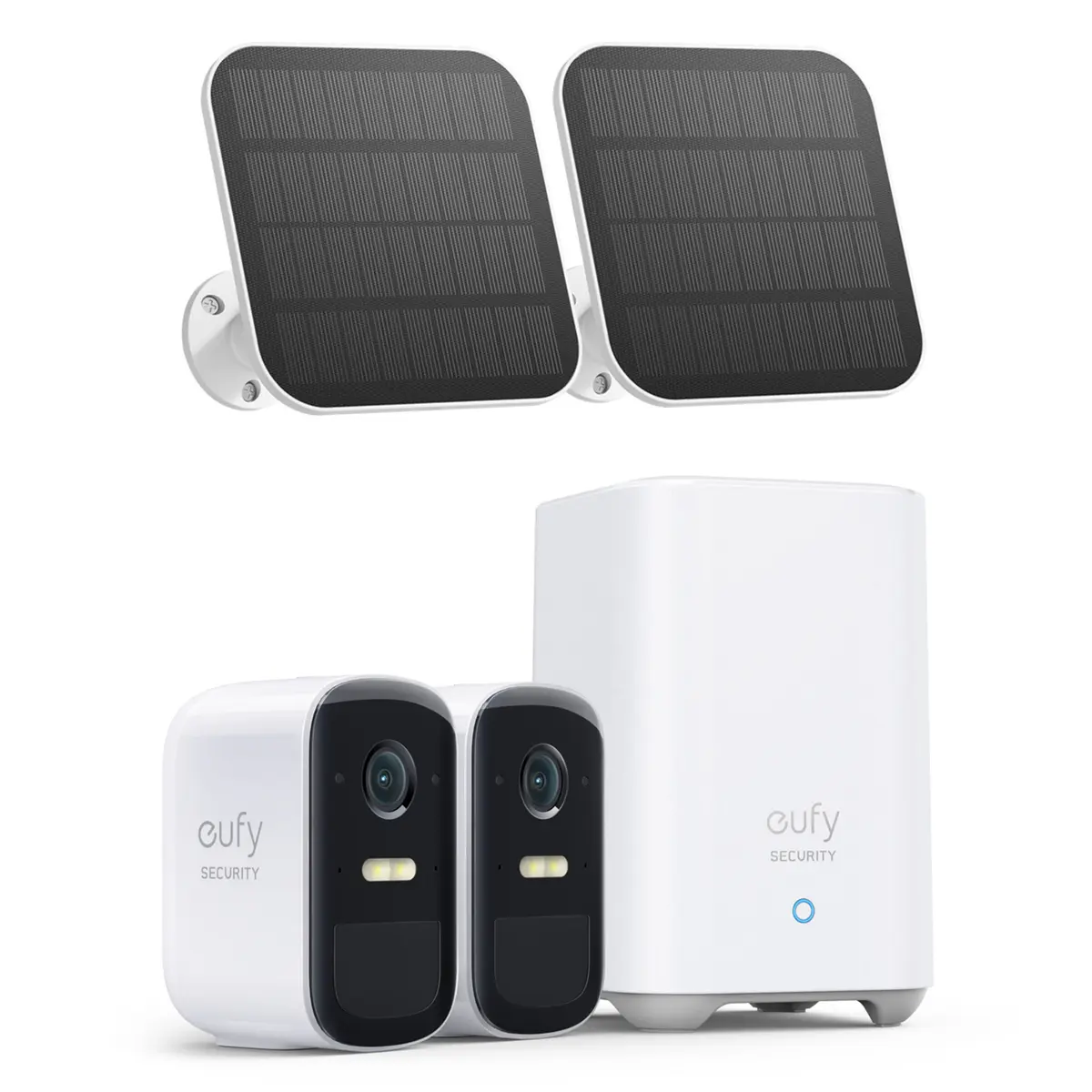 Eufy eufyCam 2C Pro Overvåkingssystem med solpanel 2-pack