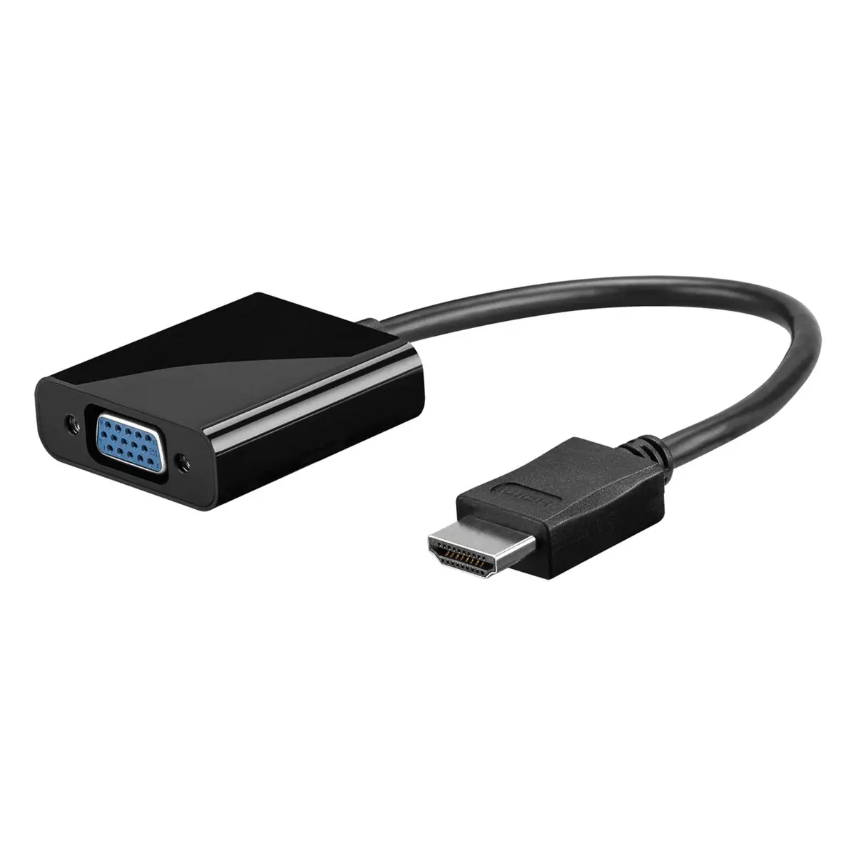 HDMI til VGA-adapter med lyd