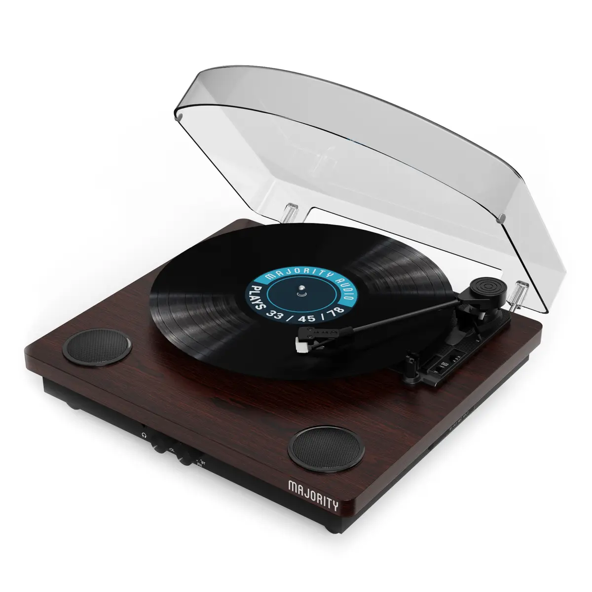 Majority Moto Platespiller med Bluetooth