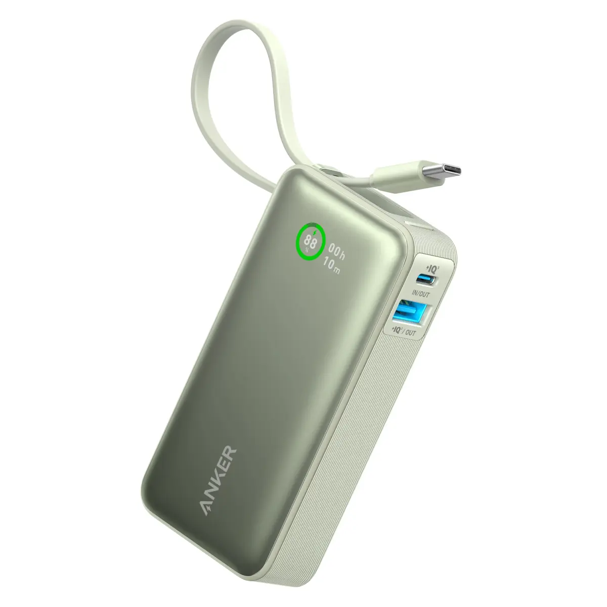 Anker Nano powerbank 30 W 10000 mAh Grønn