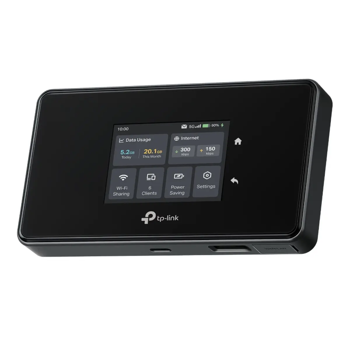 TP-link M8550 5G-router med modem AXE3600