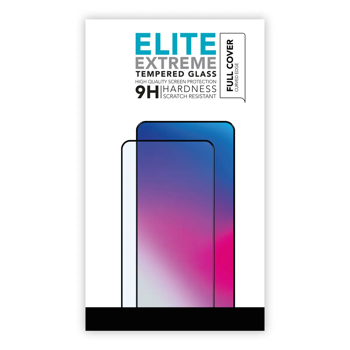 Linocell Elite Extreme Curved Skjermbeskytter for iPhone 13, 13 Pro, 14, 16e og 17e