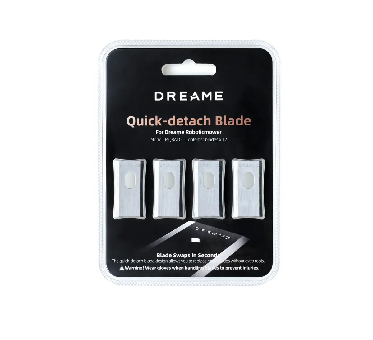 Dreame Reservekniver for robotgressklippere A1/A2, 12-pakk