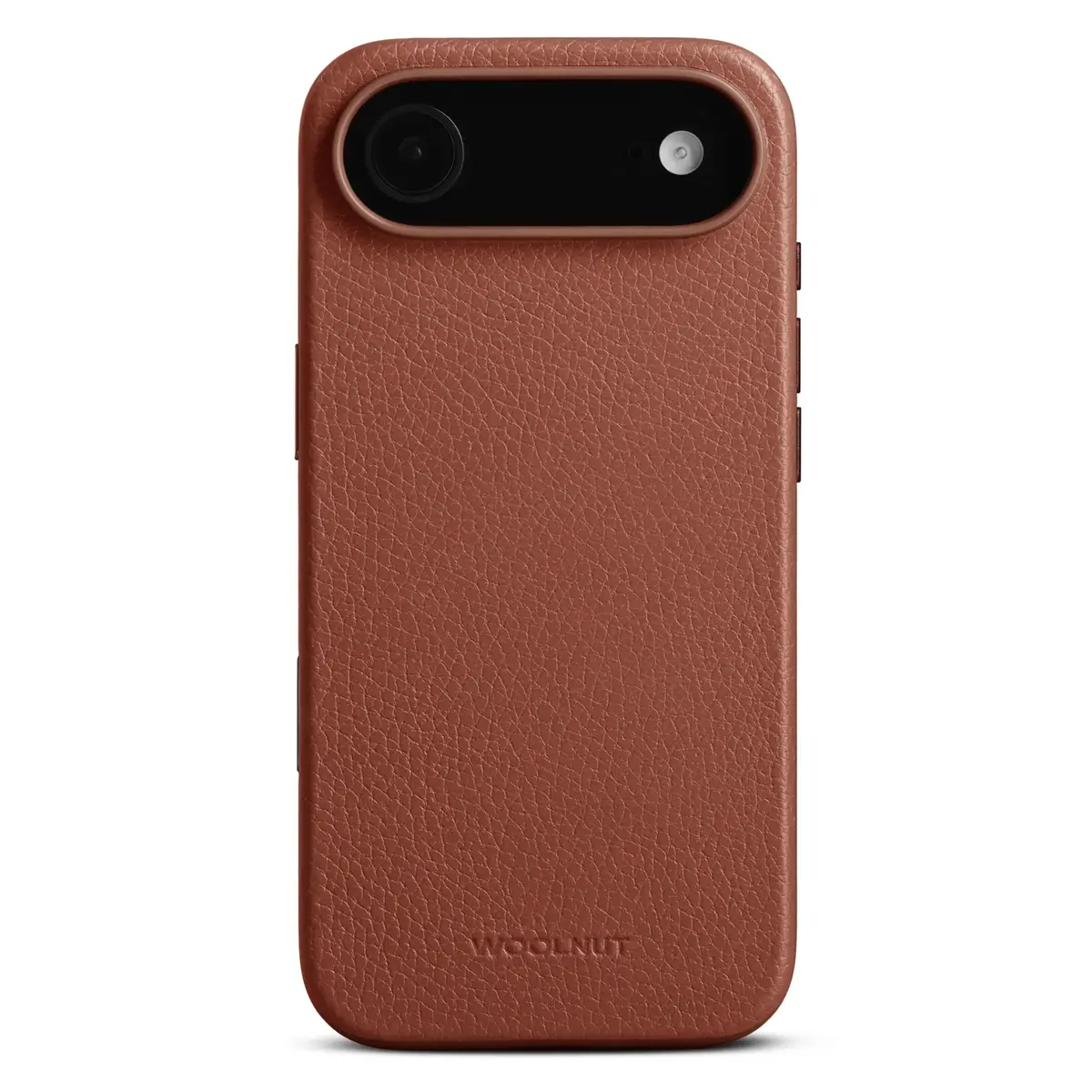WOOLNUT Skinnetui for iPhone Air Cognac