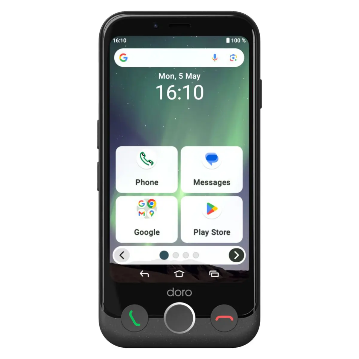 Doro Aurora A11 smarttelefon Grafittgrå