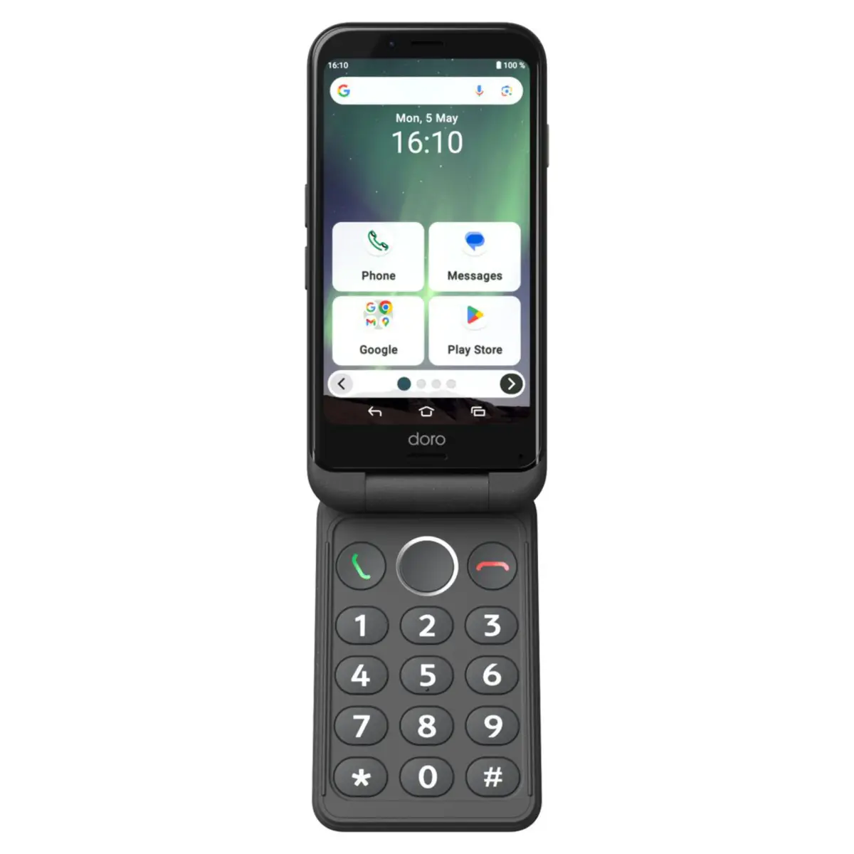 Doro Aurora A21 smarttelefon Grafittgrå