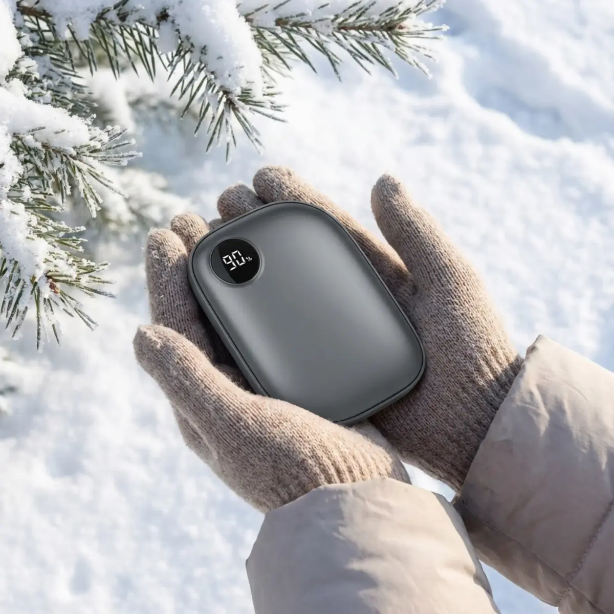 Håndvarmer med powerbank