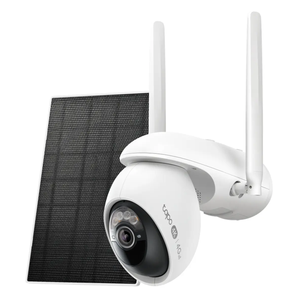 TP-Link Tapo C665G Solcelledrevet 4K Pan/Tilt overvåkingskamera med Wi-Fi/4G