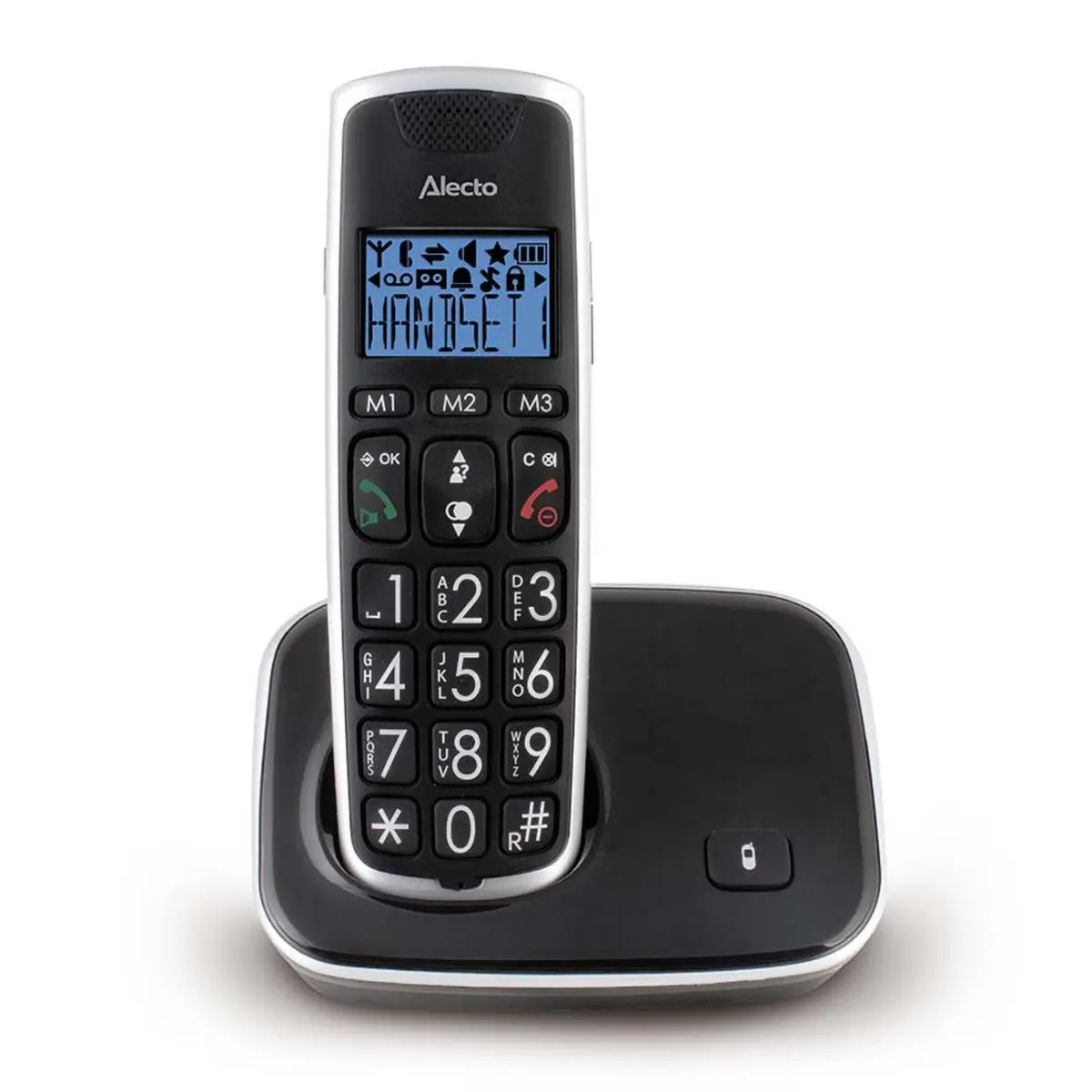 DECT-telefon Alecto FX-6000 (1 hodetelefon + basestasjon)
