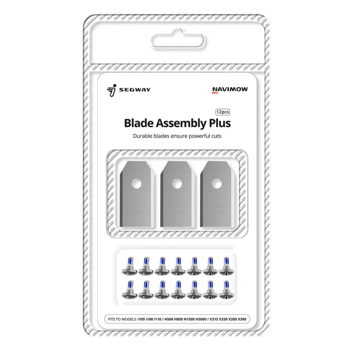 Segway Blade Assembly Plus – Reserveblad for Navimow robotgressklipper 12-pk.