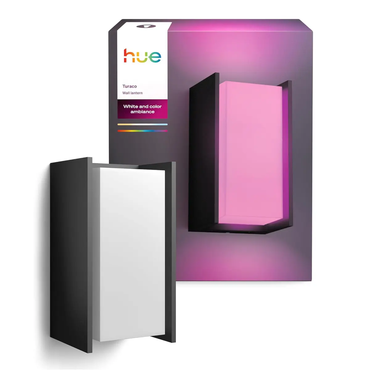 Philips Hue Turaco vegglampe for utendørs bruk Antrasitt