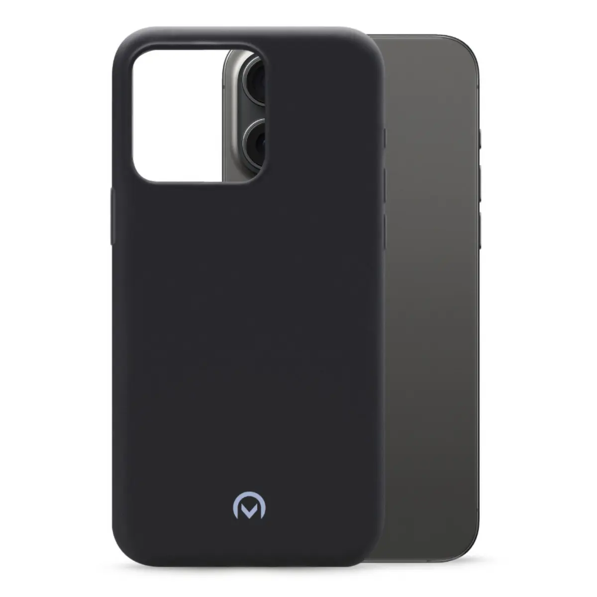 Mobilize Rubber Gelly Case – Mobildeksel for iPhone 15 Pro Max Svart