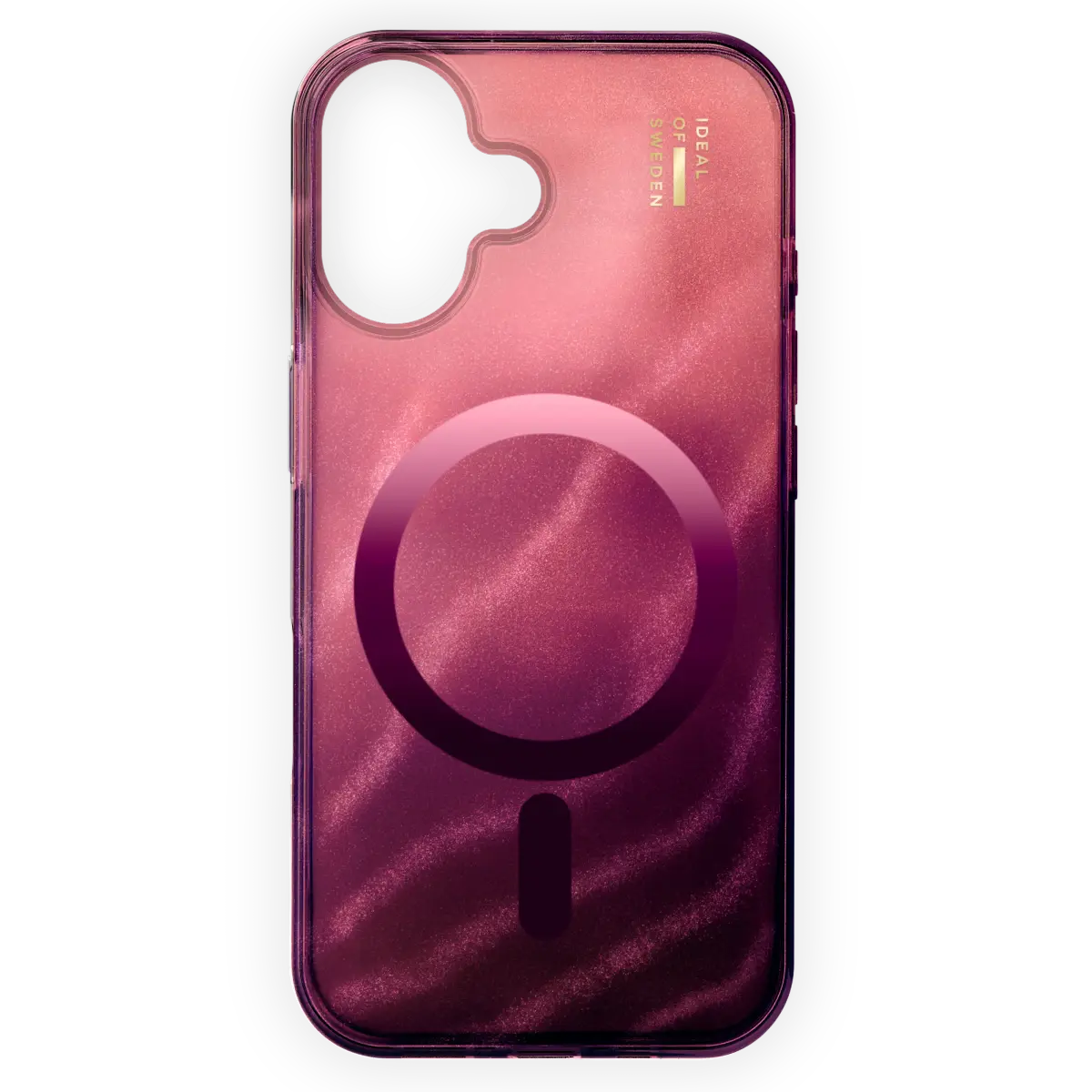 IDEAL OF SWEDEN Clear MagSafe Case for iPhone 17 Cherry Lacquer
