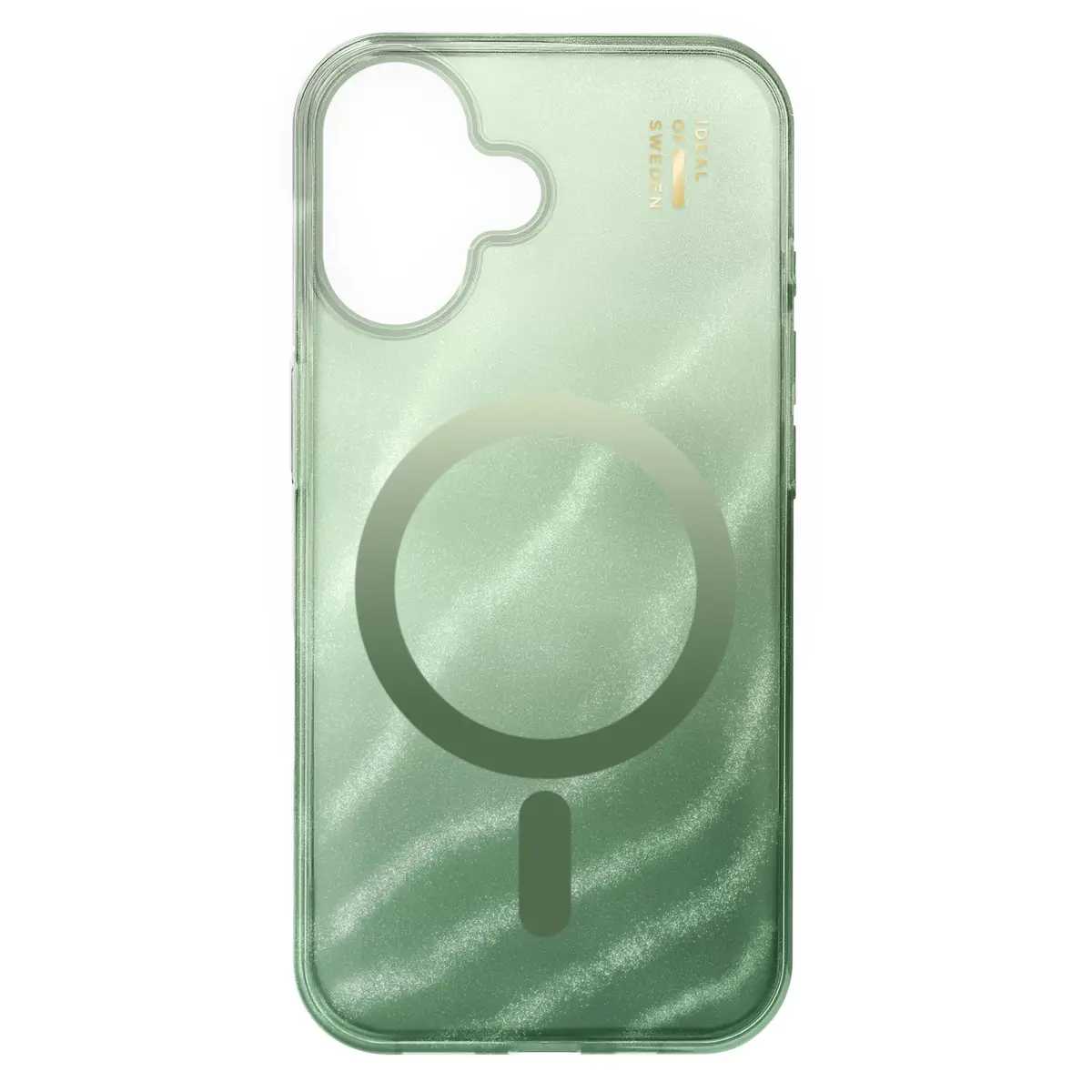 IDEAL OF SWEDEN Clear MagSafe Case – mobildeksel til iPhone 17 Sage Green
