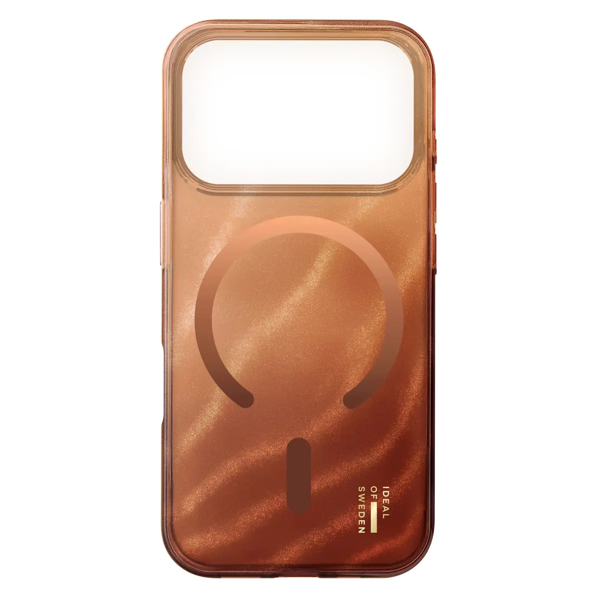 IDEAL OF SWEDEN Clear MagSafe Case – mobildeksel til iPhone 17 Pro Mocha Mousse