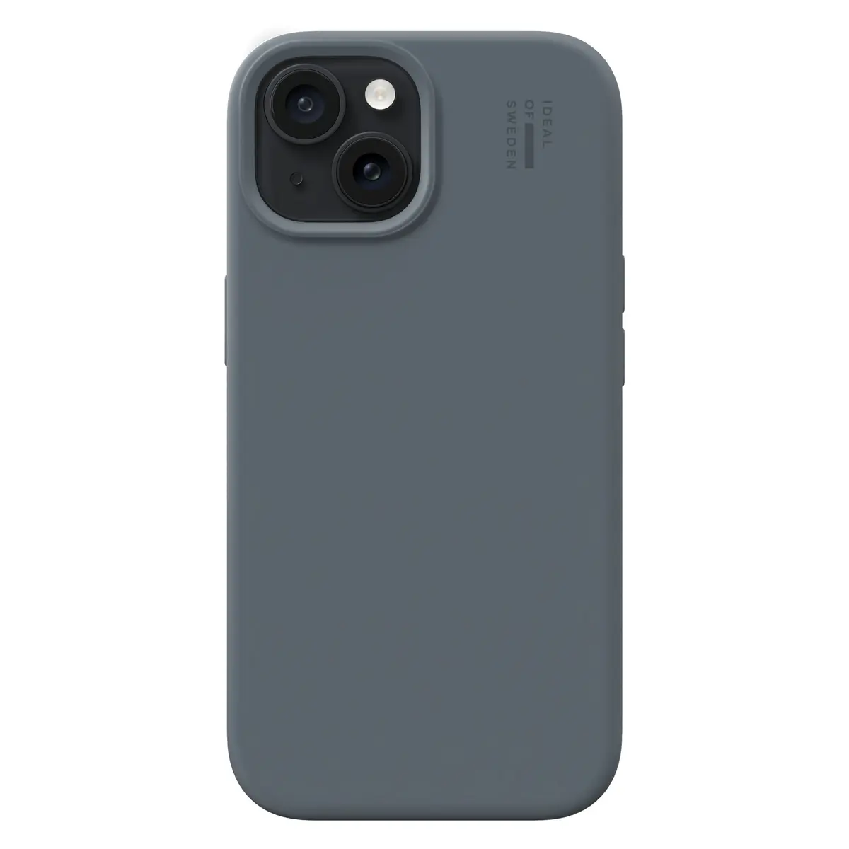 IDEAL OF SWEDEN Silicone MagSafe Case – mobildeksel til iPhone 13, 14, 15, 16e og 17e Midnight Blue