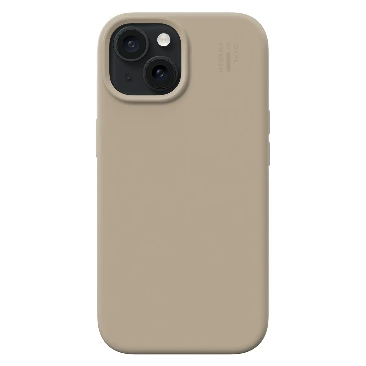 IDEAL OF SWEDEN Silicone MagSafe Case – iPhone 13, 14, 15, 16e og 17e Perfect Beige