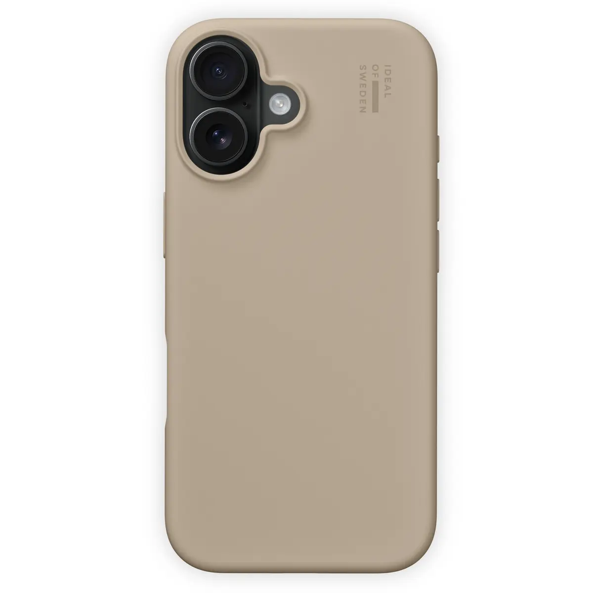 IDEAL OF SWEDEN Silicone MagSafe Case – mobildeksel til iPhone 16 Perfect Beige