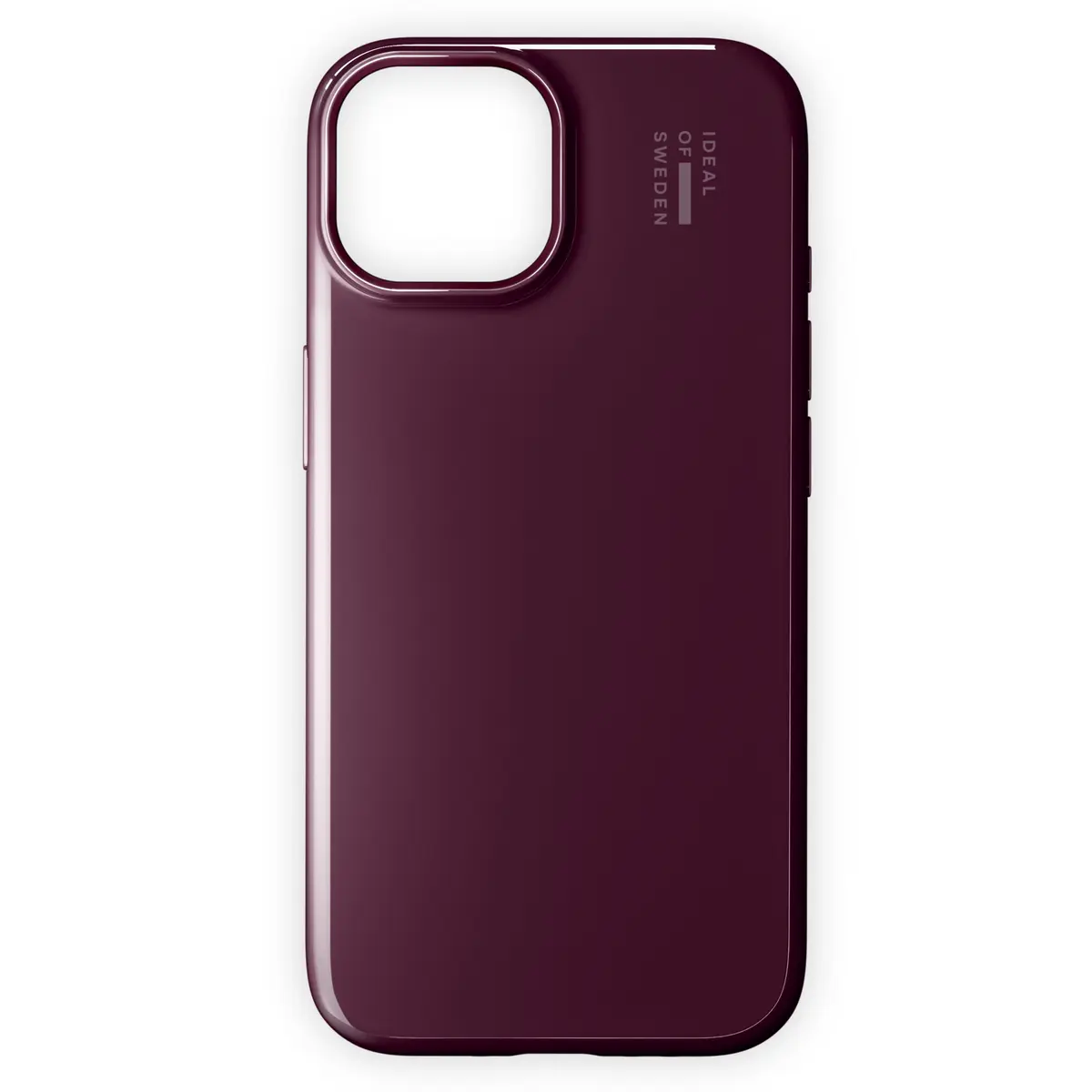 IDEAL OF SWEDEN Slim MagSafe Case – iPhone 13, 14, 15, 16e og 17e Glossy Cherry