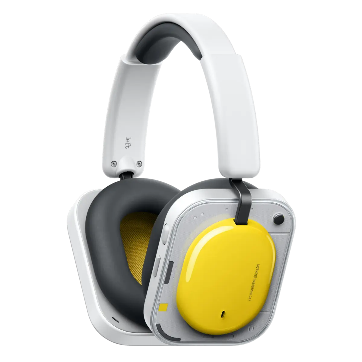 Nothing Headphone (a) trådløse over-ear-hodetelefoner Gul