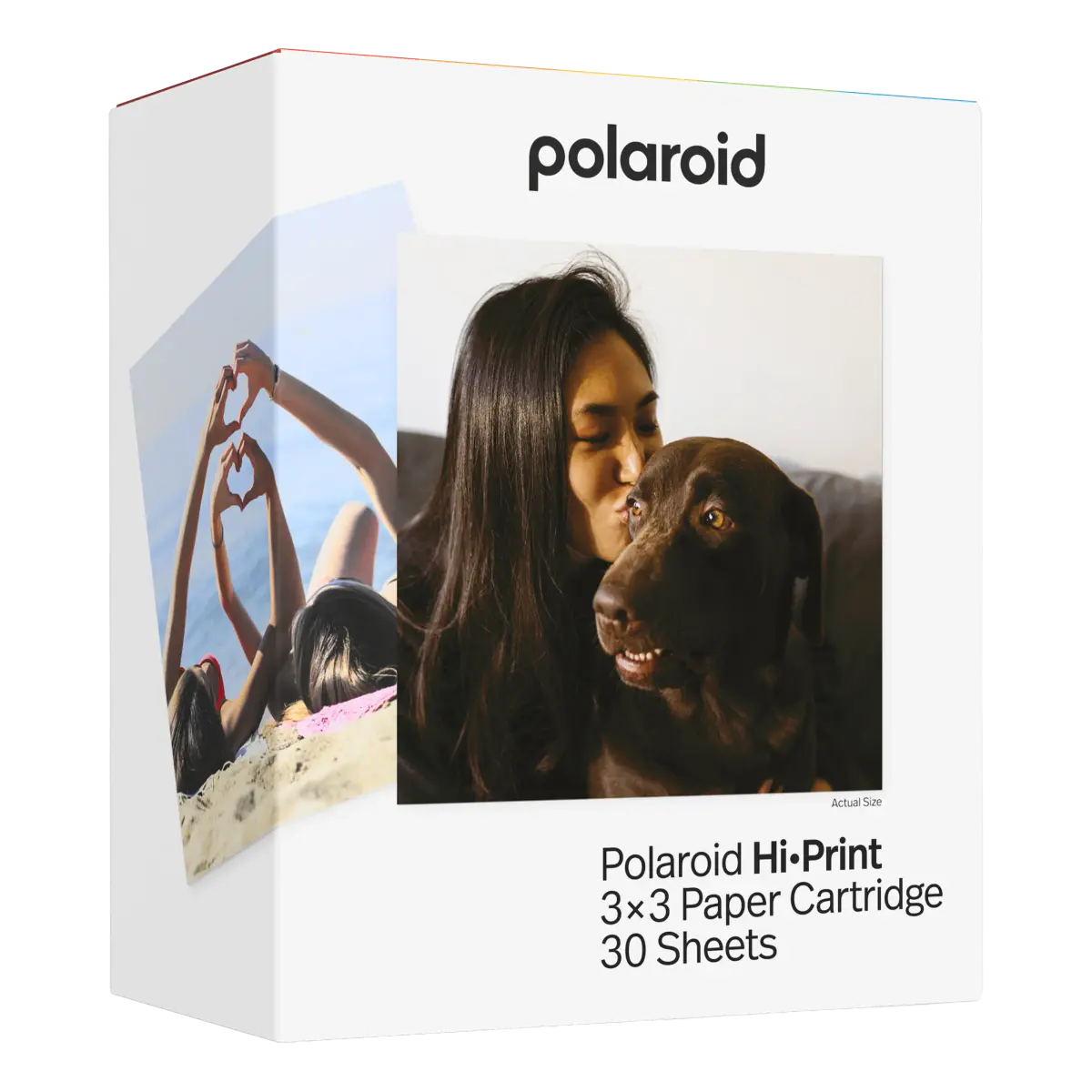 Polaroid Hi·Print 3×3 papirkassett 30 ark