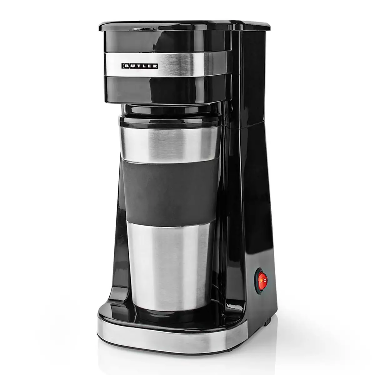 Melissa Single-Serve Coffee Maker med reisekopp 0,4 l