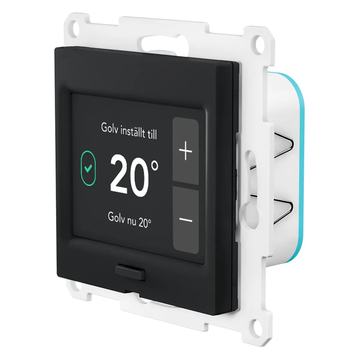 Plejd TRM-01 smart termostat for gulvvarme (Studio) Studio, svart