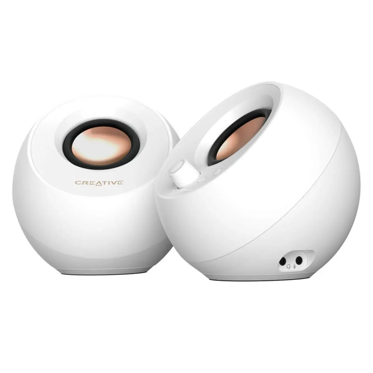 Creative Pebble Pro 2.0 USB-C PC-høyttalere Hvit