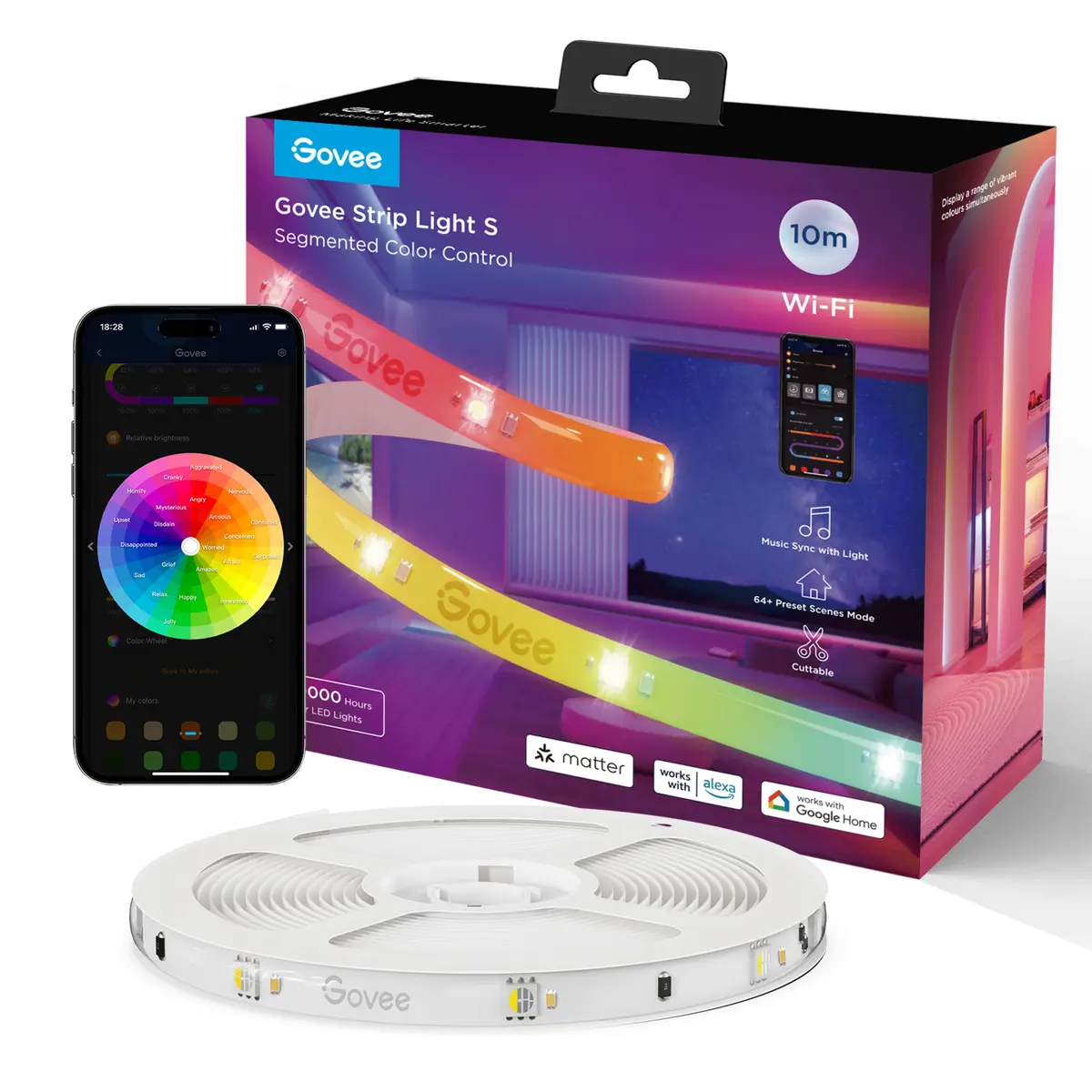Govee RGBIC LED Lightstrip 10 m