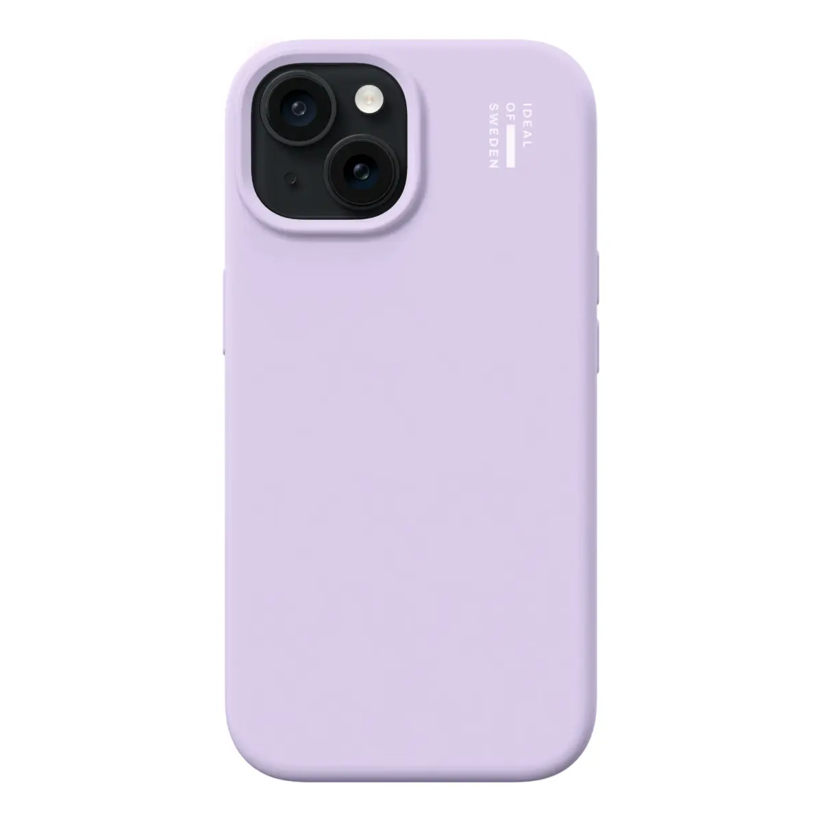 IDEAL OF SWEDEN Silicone MagSafe Case – mobildeksel til iPhone 13, 14, 15, 16e og 17e Lavender Milk