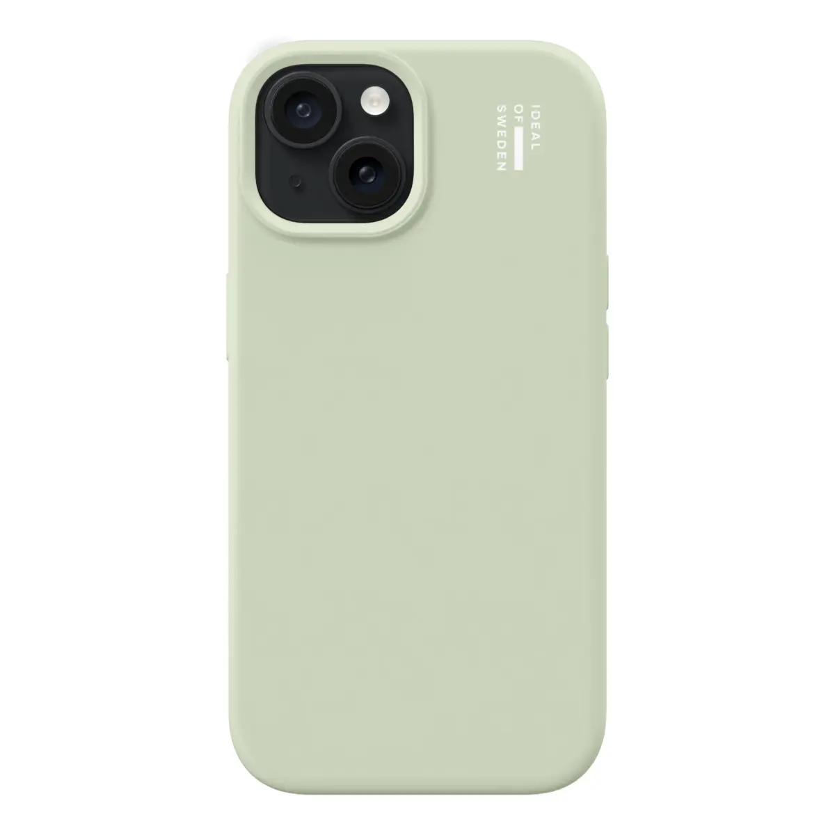 IDEAL OF SWEDEN Silicone MagSafe Case – mobildeksel til iPhone 13, 14, 15, 16e og 17e Sage Green