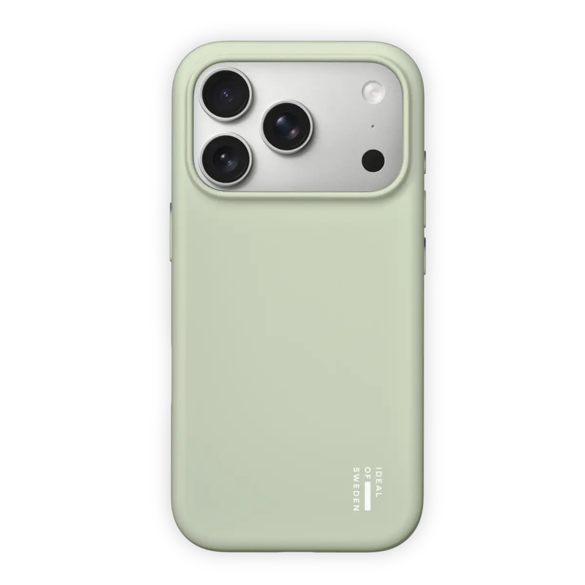 IDEAL OF SWEDEN Silicone MagSafe Case – mobildeksel til iPhone 17 Pro Sage Green