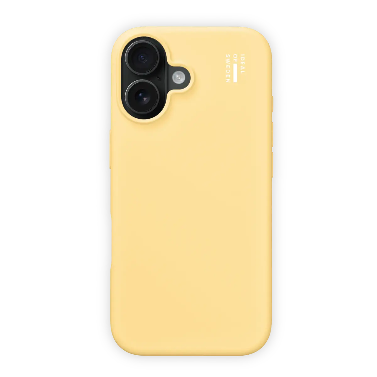 IDEAL OF SWEDEN Silicone MagSafe Case – mobildeksel til iPhone 17 Soft Lemon