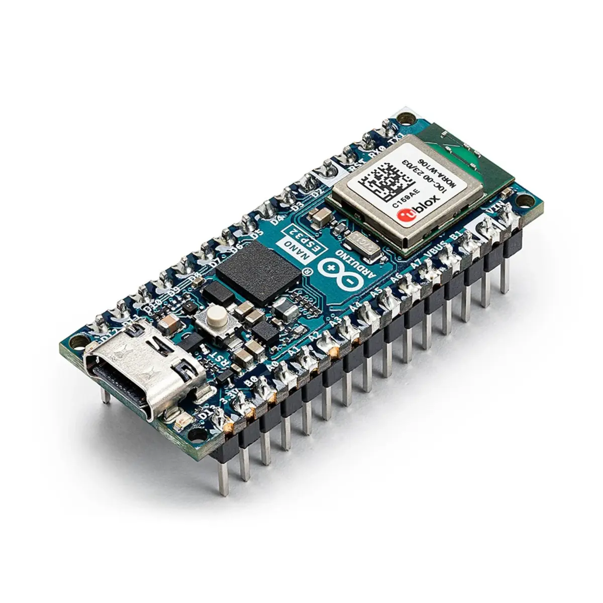 Arduino Nano ESP32 utviklingskort med wifi og Bluetooth