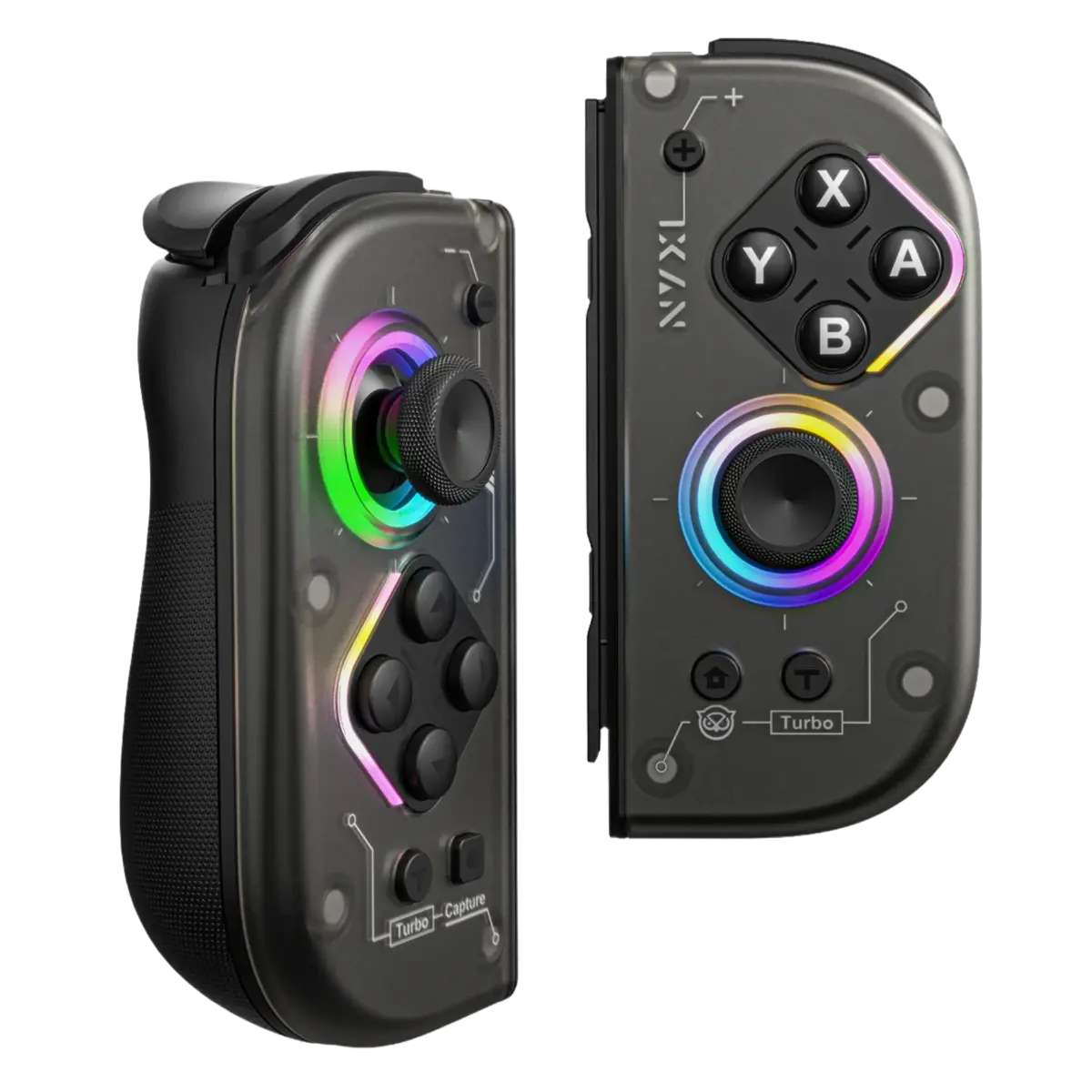 NYXI Hyperion 2 Joy-Con til Nintendo Switch Svart