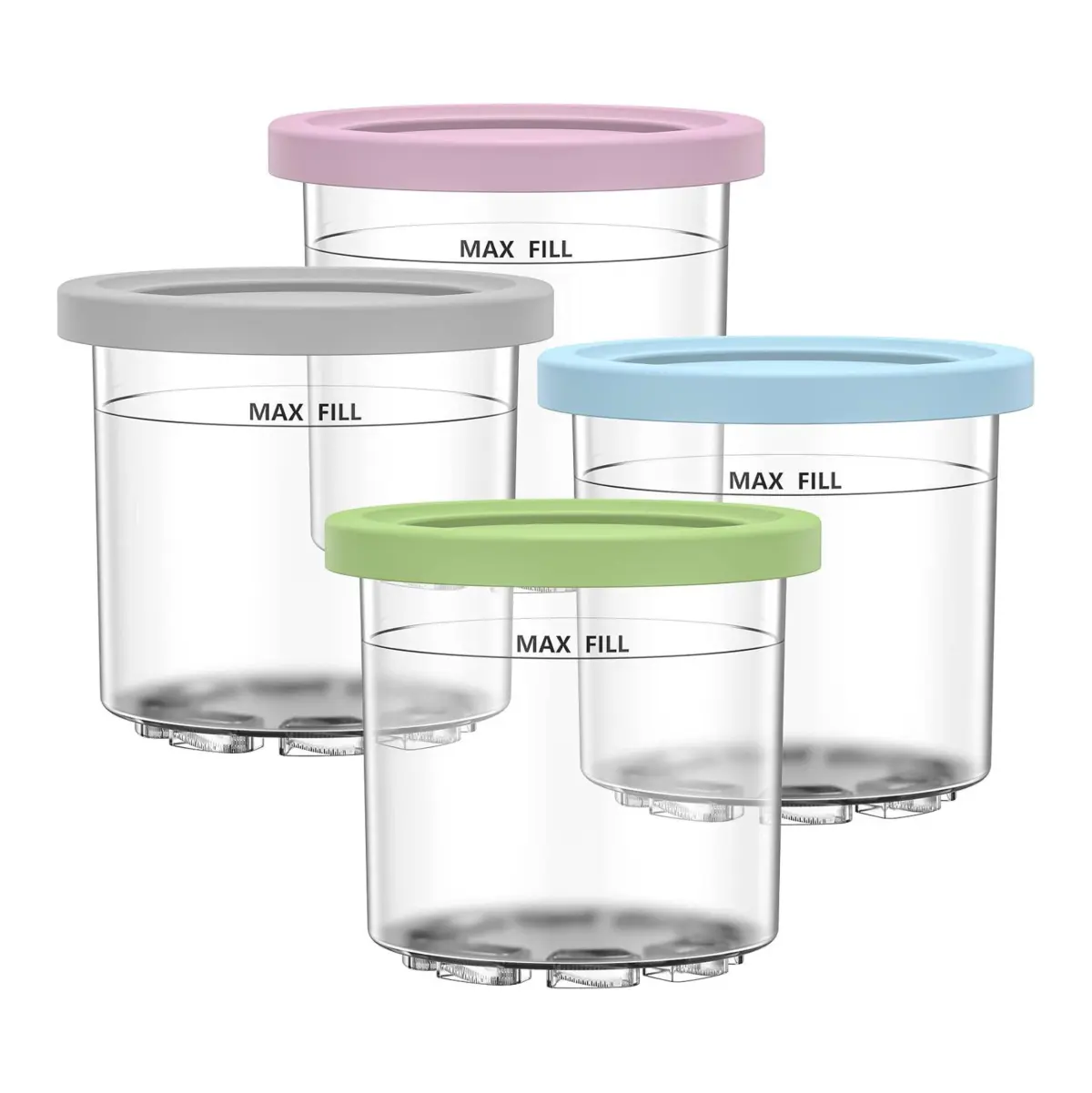 Ninja CREAMi iskrembegre 470 ml til NC300EU 4-pk.