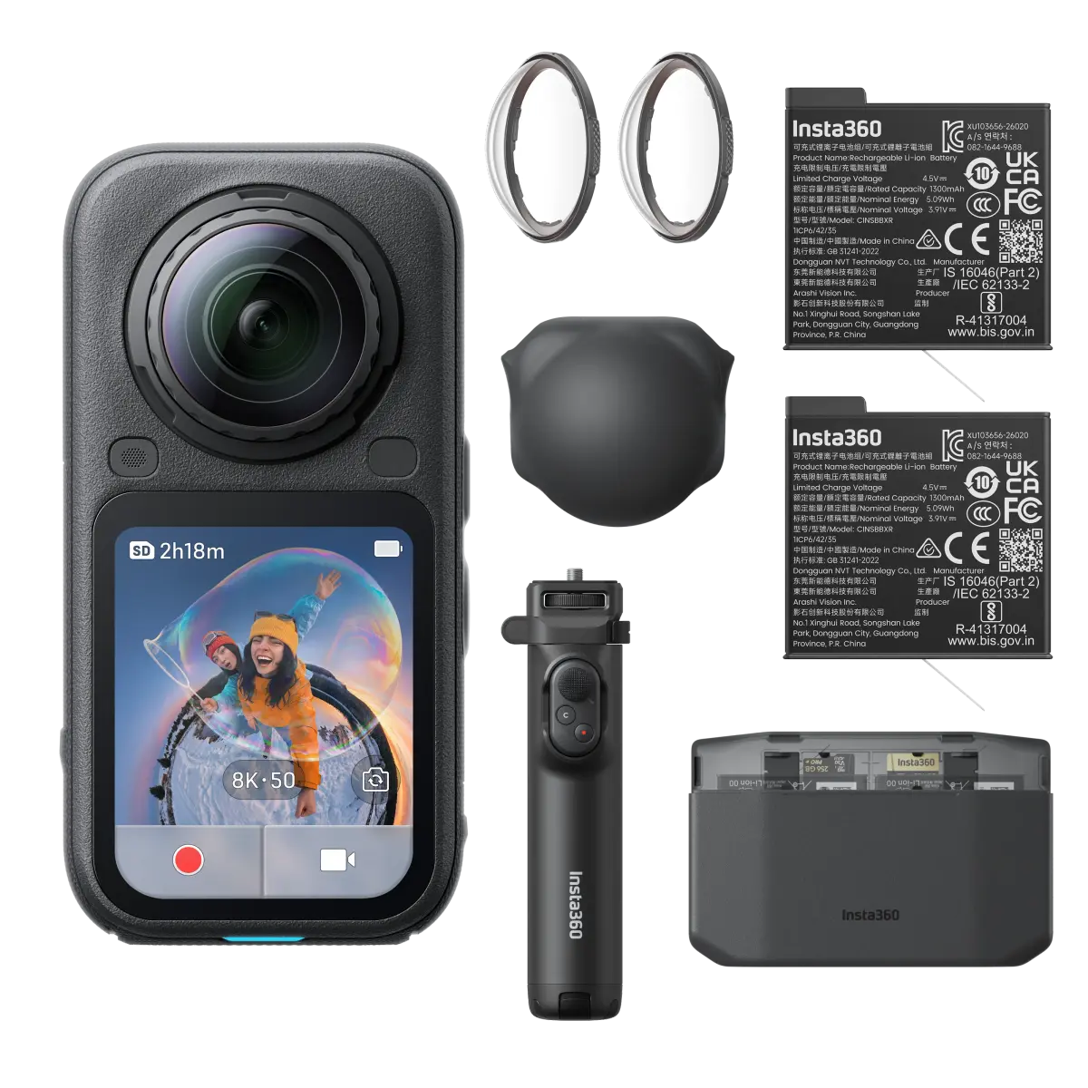 Insta360 X6 360-kamera Essentials Bundle